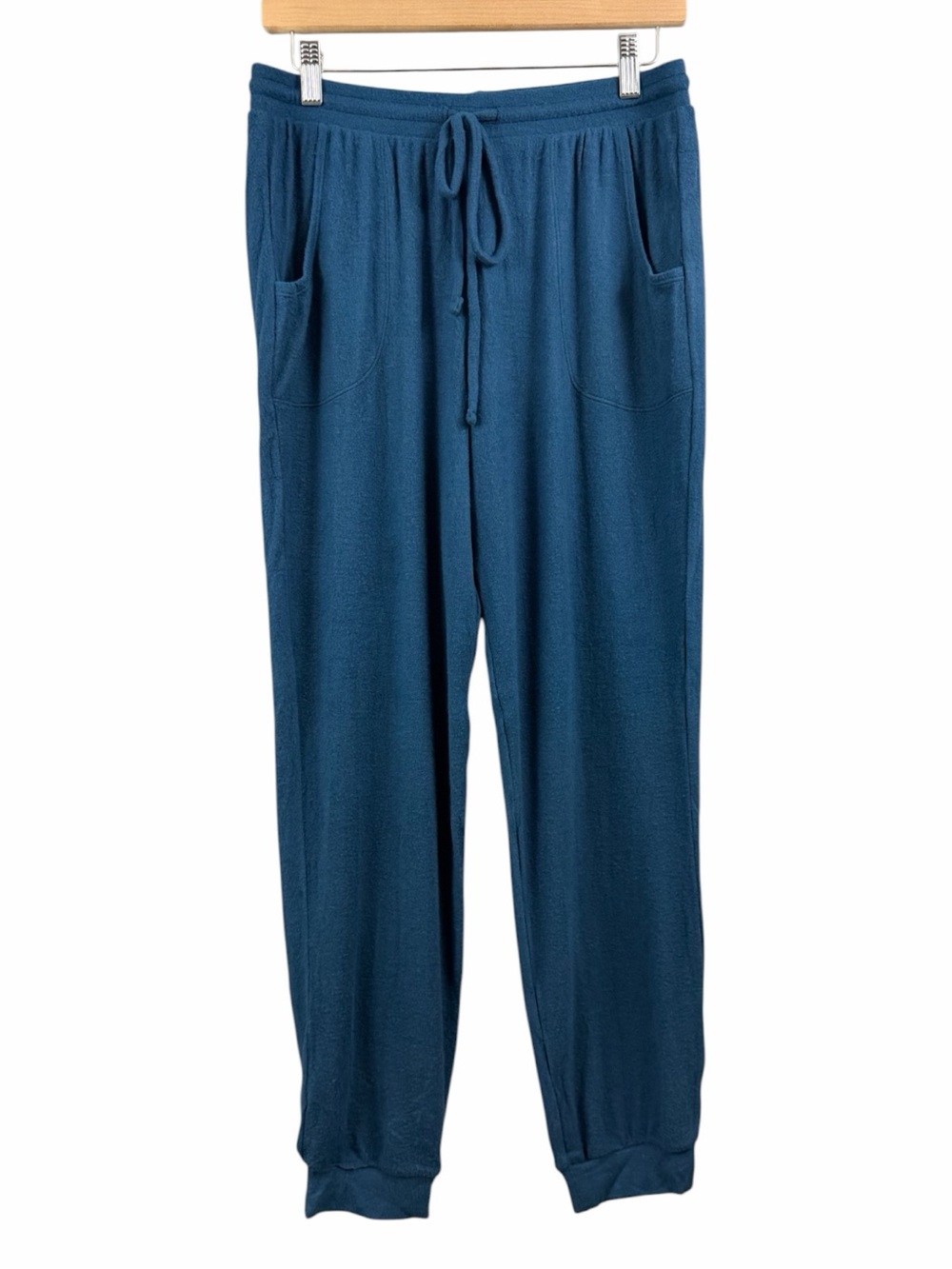 NWT Eberjey Cozy Time Runner Jogger Pant Blue Size Medium